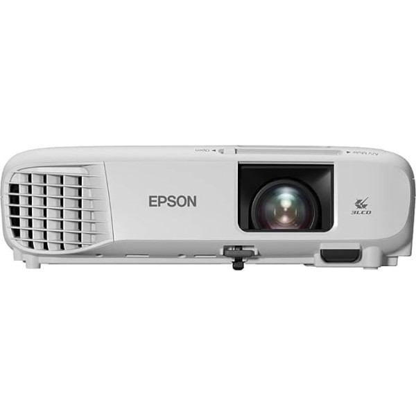 Epson EB-FH06 3LCD projektors Full HD 1920x1080p 3500 lūmeni balts un krāsu spilgtums 16000:1 kontrasta attiecība Papildu WiFi HDMI