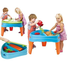FEBER Famosa 800010238 rotaļu sala - rotaļu laukums salas dizainā, bērniem no 2 līdz 6 gadiem, zils