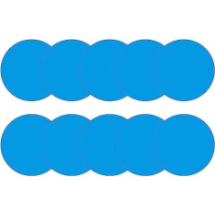 BigCheer Patches for Pool, Self-Adhesive Repair Patches Pool for Swimming Pools, Pack of 10 PVC Repair Kit, Pool Repair Patches, Adhesive Patches for Water Bed, Pool