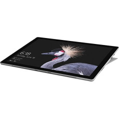 Microsoft Surface Pro 5 — Core i5 2,6 GHz, 8 GB RAM, 128 GB SSD — sudraba (atjaunots)