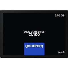 GoodRam 240GB SATA III 2,5 CL100 Gen. 3 RETAIL SSD disc