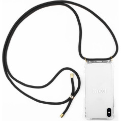 Lookabe Necklace iPhone Xs Max gold black loo005