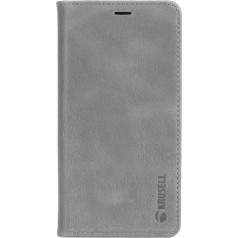 Krusell Sunne 4 Card FolioWallet Apple iPhone XS vintage grey