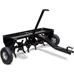 Aerifiz Organiser Rasenbelüfter for Ride on Mower with 102 cm Working Width and 7.6 cm Working Depth