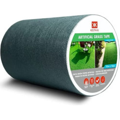 KESTKAS Adhesive Tape for Artificial Grass, 15 cm x 10 m, Self-Adhesive Joint Tape for Artificial Grass, Tape for Connecting 2 Pieces, Artificial Grass Carpet for Outdoor Use, Garden Seam Tapes