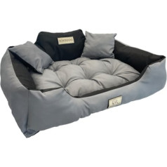 AIO Кровать для собаки 130 x 105 Dark Grey KingDog