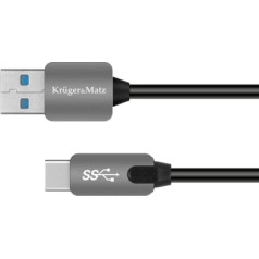 Kabelis USB spraudnis 3.0 — C tipa spraudnis 5 Gbps 0,5 m Kruger&Matz