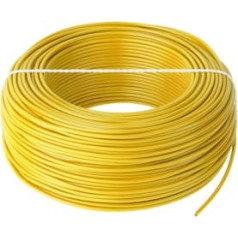 Elektrokabel LgY 1x0,5 H05V-K dzeltens kabelis