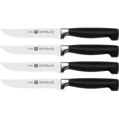 Zwilling 140 x 250 mm 4 zvaigžņu steika nazis, 4 komplekts, nerūsējošais tērauds