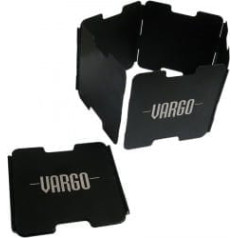 Vēja aizsegs Vargo Aluminium Windscreen Black