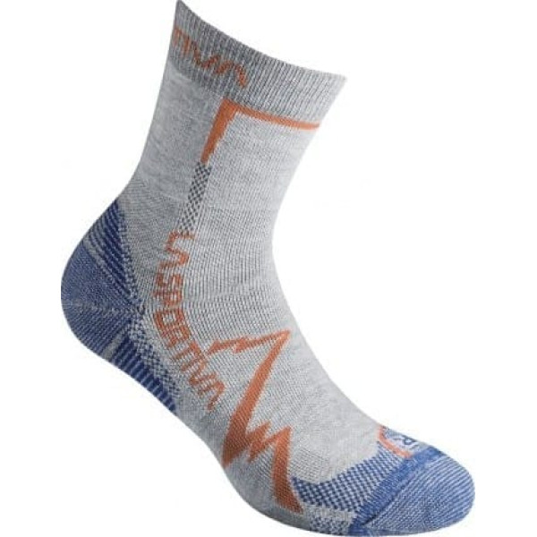 La Sportiva Zeķes Mountain Socks XL Chocolate/Carbon