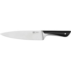 Džeimijs Olivers no Tefal K26701 šefpavāra nazis 20 cm Augsta griešanas veiktspēja Unikāls dizains Izturīgi un izturīgi asmeņi nerūsējošais tērauds/melns