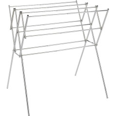 Weko 3774017500 Teleskopiskais veļas žāvētājs, Metāls Nerūsējošais tērauds, 5492 x 96,5 x 65,5 cm, Spīdīgs