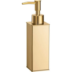 BGL stāvošais ziepju dozators kvadrātveida losjonu ziepju dozators, zelta šampūnu dozators dušai, vannas istabai, virtuvei
