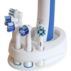 Toothbrush Holder Compatible with Oral-B for 5 Brushes 3D Printed Made in Germany