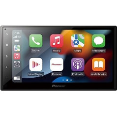 Pioneer SPH-DA360DAB — 2DIN multivides uztvērējs, kapacitīvs 6,8 collu skārienpanelis, ar Wi-Fi, Apple CarPlay, Android Car un DAB+