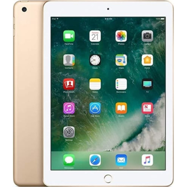 Apple iPad 9.7 (5. Gen) 32 GB Wi-Fi — zelts (Generalüberholt)