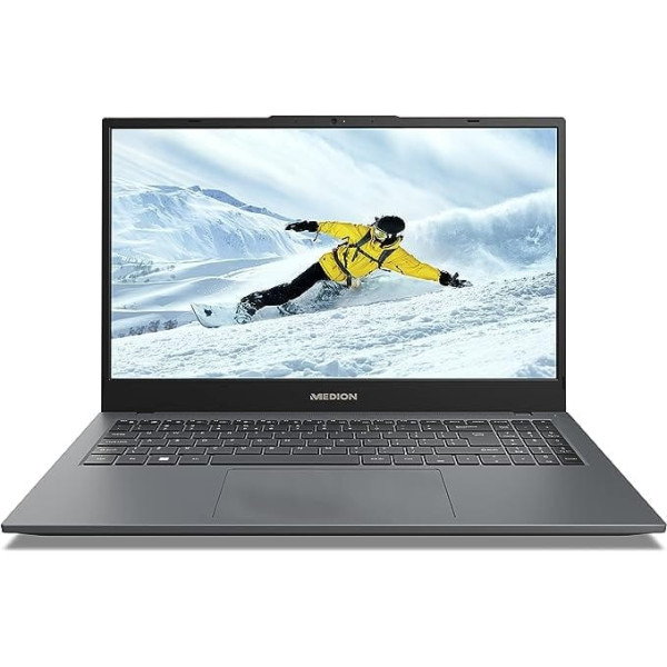 MEDION piezīmjdators E15415 Full HD displejs 15,6 collu Intel Core i5-10210U RAM 256 GB SSD Intel UHD grafikas karte Windows 11