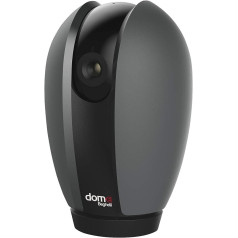 Beghelli Dom-e iekštelpu WiFi kamera, lietotņu pagriešana, novērošanas kamera ar kustības sensoru, audio ierakstīšana un nakts redzamība, Full HD, 355° un 85° rotācija