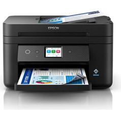 Epson Workforce WF-2960DWF tintes daudzfunkciju printeris (skenēšana, kopēšana, fakss, ADF, WiFi, Ethernet, NFC, duplekss, vienas kasetnes, DIN A4), Amazon Dash papildināšanas iespēja, melns