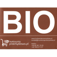 Uzlīme BIO uzlīme groza atkritumu tvertnei bioatkritumu pārtikas atkritumiem