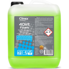 Пенный препарат для удаления жирных загрязнений CLINEX 4Dirt Foam 5L