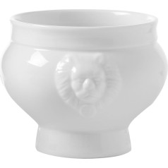 Zupas bļoda LIONHEAD baltā porcelāna 2L - Hendi 784730