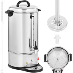 Infuser Kafijas Tēja Infuser ar jaucējkrānu un Pilienu paplāti 1550 W 15 L