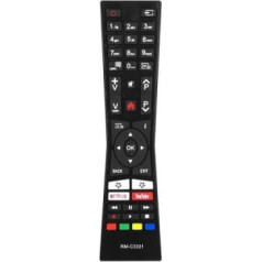 Lamex LXP3331 Пульт дистанционного управления для TV LCD / LED / JVC / VESTEL / HYUNDAI RM-C3331 NETFLIX / YOUTUBE