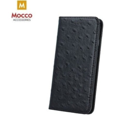 Mocco Smart Dots Book Case Grāmatveida Maks Telefonam Apple iPhone X Melns