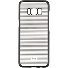 Tellur Cover Hard Case for Samsung Galaxy S8, Horizontal Stripes black