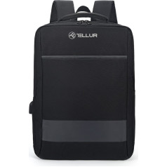 Tellur 15.6 Notebook Backpack Nomad with USB Port Black