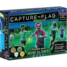 Capture the Flag REDUX — unikāls LED piedzīvojumu reljefs, roll play spēle klases braucieniem, dzimšanas dienas ballītēm, komandas veidošanai vai atpūtai — ārā un iekštelpās