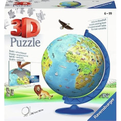 Ravensburger — 12339 3D mīklu pasaules karte XXL 180 gabali