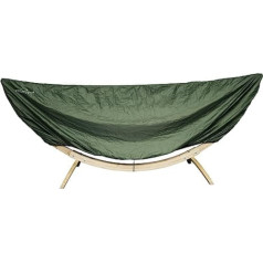 Amazonas Hammock Cover vidējs aizsargpārklājs šūpuļtīkliem un rāmjiem ar kopējo garumu 320-395 cm zaļā krāsā