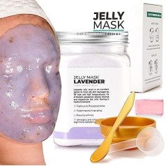 BRÜUN Peel Off Jelly Masks Premium Hydro Jelly Mask Lavanda 652 g Sejas maskas Skaistums Sejas kopšanai