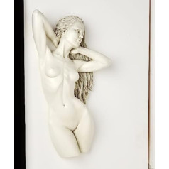 Dizains Toscano Rachel's Way Mūsdienu Venēras sienas skulptūra