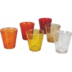 Villa d'Este Home Tivoli Cancun Sunset Hand Blown Stikla ūdens glāzes 330 ml Komplektā 6 (5909889)