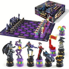 The Noble Collection The Batman Chess Game (The Dark Knight vs The Joker)