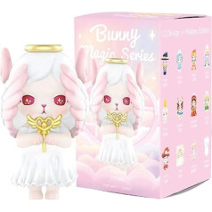 pop mart Bunny Magic Pack of 12 Blind Box Rotaļlietu kaste Lielapjoma Populāra kolekcionējama Random Art Rotaļlieta Karstas rotaļlietas Jauka figūriņa Radoša dāvana Ziemassvētku dzimšanas dienas ballītei