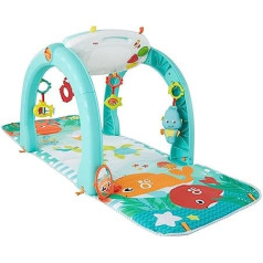 Fisher-Price GIMNASIO Oceano FXX12 Mattel Baby Gymnastics Ocean 4-in-1, daudzkrāsains