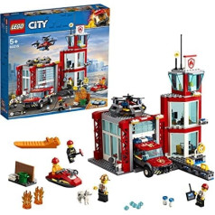 Lego City 60215 ugunsdzēsēju depo