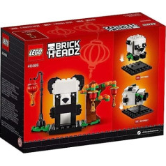 Ekskluzīvais izdevums Ķīniešu Jaungada pandas 40466 BrickHeadz