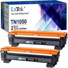 Lxtek TN1050 tonera kasetne, kas saderīga ar Brother TN-1050 TN1050 priekš DCP-1510 DCP-1610W DCP-1612W DCP-1512 MFC-1910W MFC-1810 HL-1212W HL-1212W HL-121021,2W