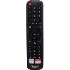 121AV EN2BI27H Replacement Remote Control for Hisense 4K UHD TVs H50B7100 H50B7100 H50B7300 H50B7500 H50B7500UK H50BE7200 H50BE7400