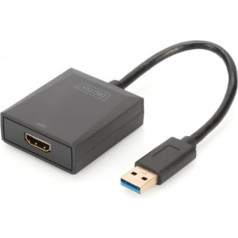 Digitus USB 3.0 audio-video adapteris hdmi fhd 1920x1080p diviem displejiem