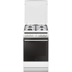 Amica 57geh3.33hzpmsw gas-electric cooker