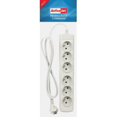 Activejet 6gnu extension cord - 3m - s (3m; gray)