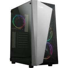 S4 plus atx mid tower pc case rgb fan