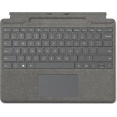 Microsoft Surface Pro paraksta komerciālā platīna tastatūra 8xb-00067 pro 8/prox